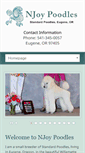 Mobile Screenshot of njoypoodles.com